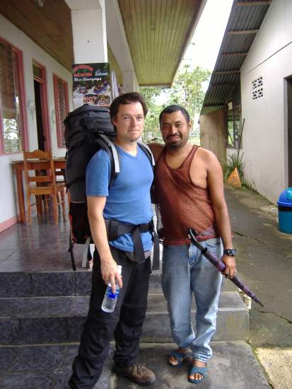 Manager von Cabinas Jerry in La Fortuna, Costa Rica