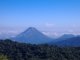 Costa Rica Blick zum Vulkan Arenal von Santa Elena / Monteverde